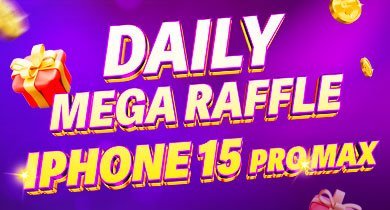 Mega Raffle iPhone 15 Pro Max